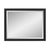 Kenneth Ludwig Chicago Beaded Vanity Mirror - Black For Sale - Image 4 of 11