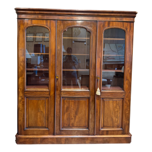 Antique 19th Century French Louis Philippe Bibliotheque