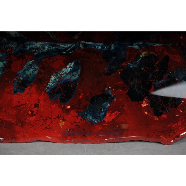 Large Artists Bowl by Duilio Barnabe, Dubé for Fontana Arte, Italy For Sale - Image 6 of 18