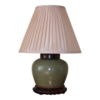 19th Century Ginger Jar Lamp, South China For Sale