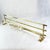 ART DECO Wall Coat Rack Gold Brass 1930s This unique coat rack combines nostalgic charm with practical functionality and...