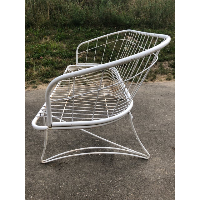 Vintage Homecrest Wrought Iron Patio Sofa Chairish