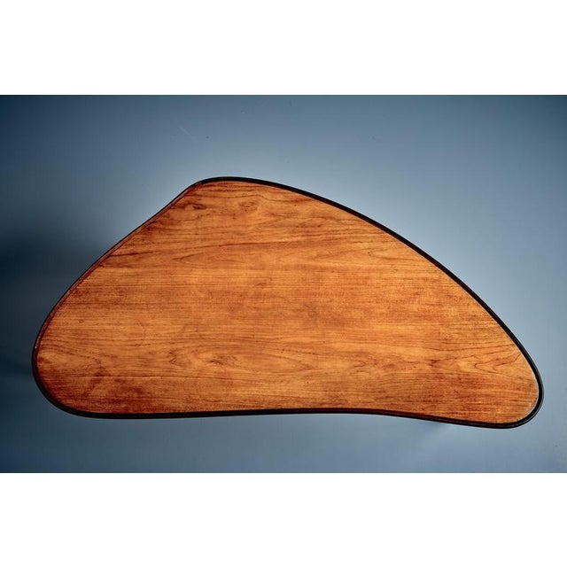 Wood Triangular Teak Coffee Table from BC Møbler, Denmark, 1960s For Sale - Image 7 of 13