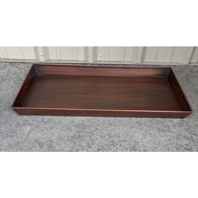 Metal Smith & Hawken for Target Copper Boot & Garden Tray, 2009 For Sale - Image 7 of 8
