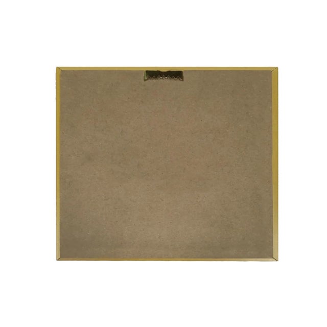 Labrador Retriever With Duck Oil Painting Print on Canvas in Antiqued Gold Frame- a 5" X 6" Framed to a 8-1/2" X 9-1/2" For Sale - Image 4 of 5