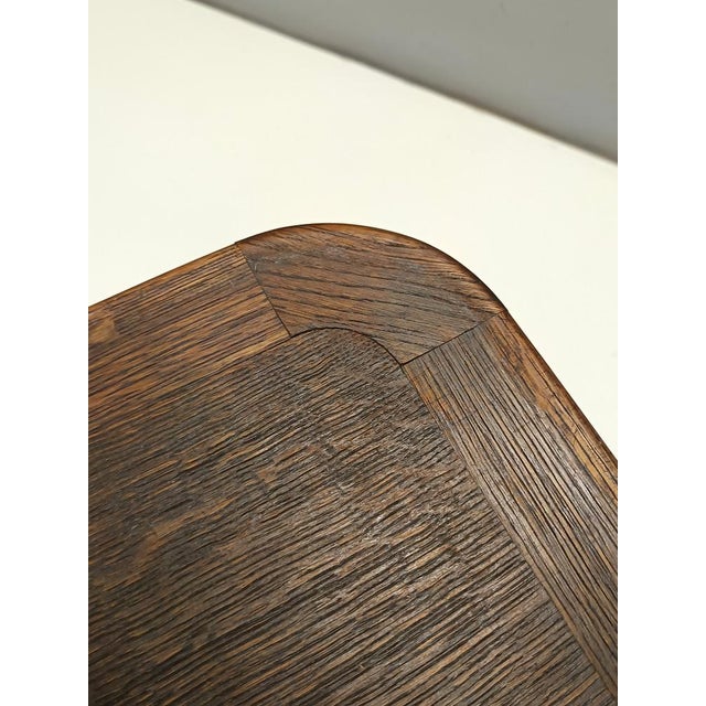 Vintage Italian Oak Coffee Table by Paolo Buffa, 1940s For Sale - Image 9 of 13