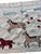 Hand-embroidered Suzani panel from Uzbekistan, worked in fine floss on a cream cotton ground. Six horses move across the...