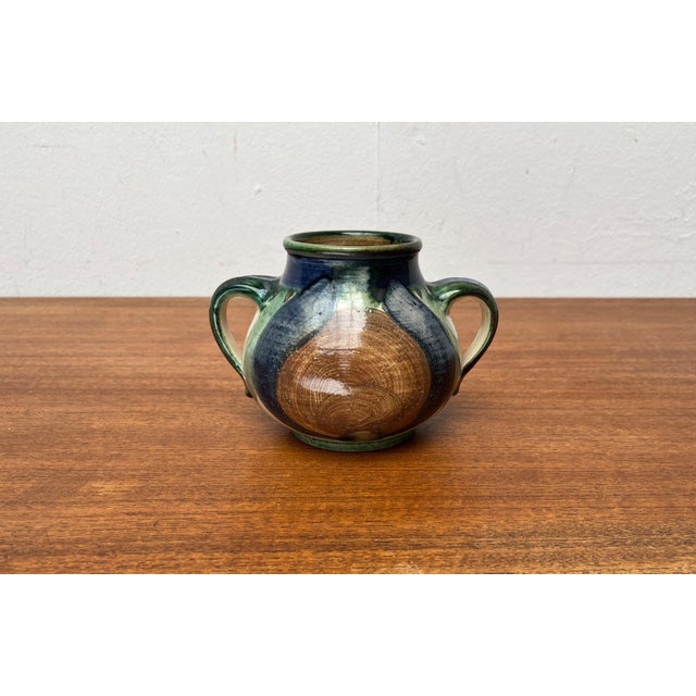 Mid-Century German Studio Pottery Vase, 1960s For Sale - Image 4 of 16