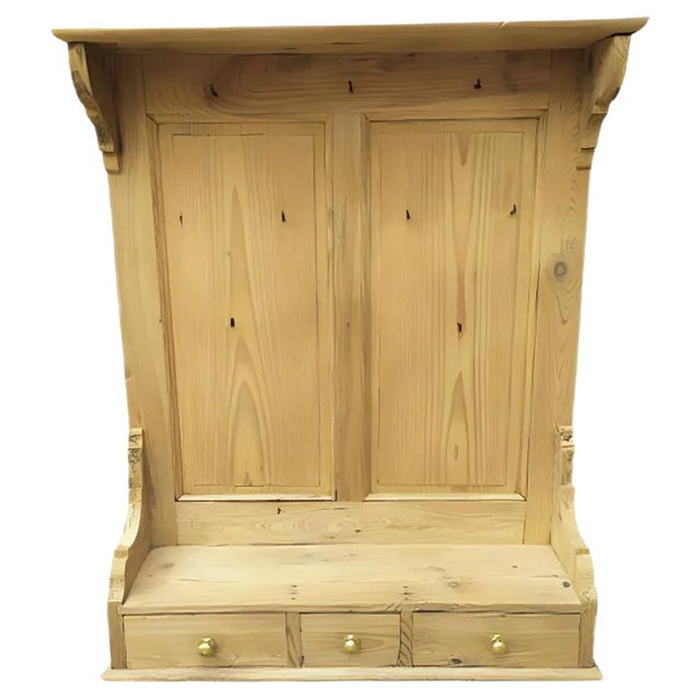 Vintage Wood Shelf For Sale