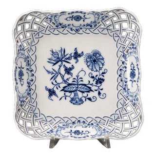 Porcelain Tray from Meissen For Sale