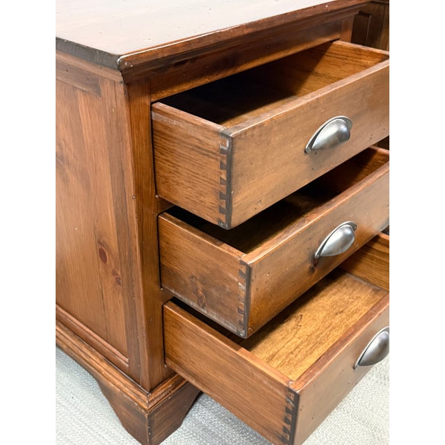 Mission to Rustic Style Nightstands, Pair For Sale In San Francisco - Image 6 of 11