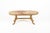 Gold Vintage Hollywood Regency Oval Onyx Coffee Table with Gilt Brass Base, France, 1960s For Sale - Image 8 of 16
