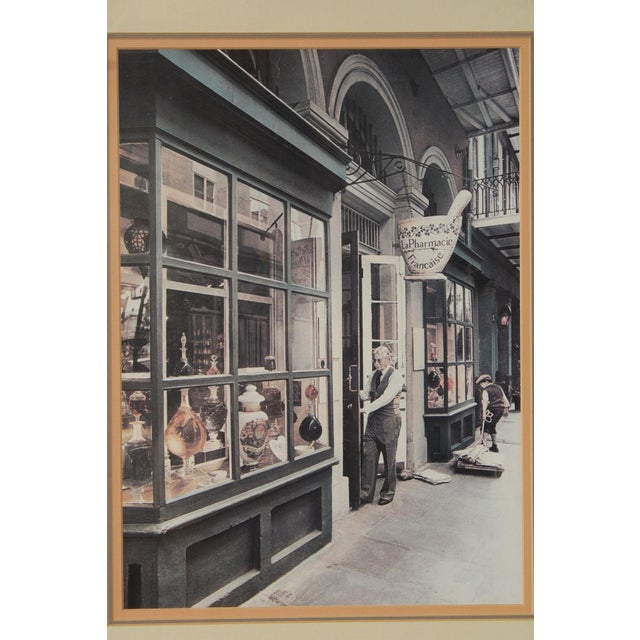 Vintage Pair of Framed Prints, New Orleans Pharmacy Museum For Sale - Image 12 of 12