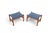 Origin: Denmark Designer: Unknown Manufacturer: Spottrup Era: 1960s Materials: Teak, Fabric Measurements: 21.5″ wide x 15"...