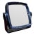 Vintage Marbled Lucite Tilting Vanity Mirror For Sale