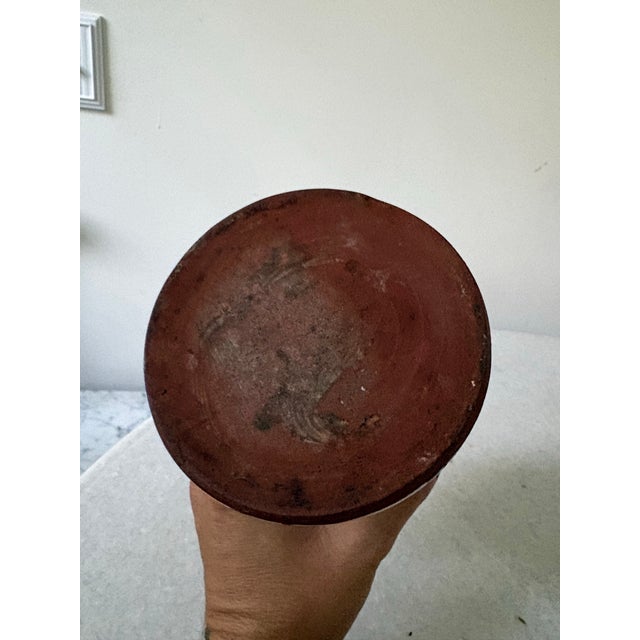 Mid 20th Century Mid-Century Waterford Pottery Handmade Vase For Sale - Image 5 of 6