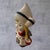 Mexican Vintage Banco Mexicano De Occidente Dutch Girl Ceramic Coin Bank Hand Painted For Sale - Image 3 of 10