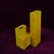 Geometric Twin-Column Ceramic Vase Space Age, Italy 1970, 1980s For Sale - Image 11 of 18