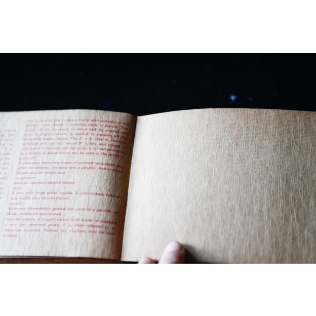 1960s 1969 Japanese Country Cookbook by Russ Rudzinski Paperback Nitty Gritty Paper For Sale - Image 5 of 15