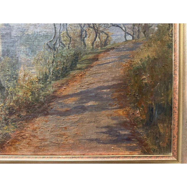 Johann Heinrich Hasselhorst, Homberg (Efze), View from the Schlossberg, Oil Painting on Canvas For Sale - Image 6 of 13