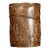 Vintage Chinese Deep Relief Bamboo Carved "Scholars" Brush Pot - 475g For Sale