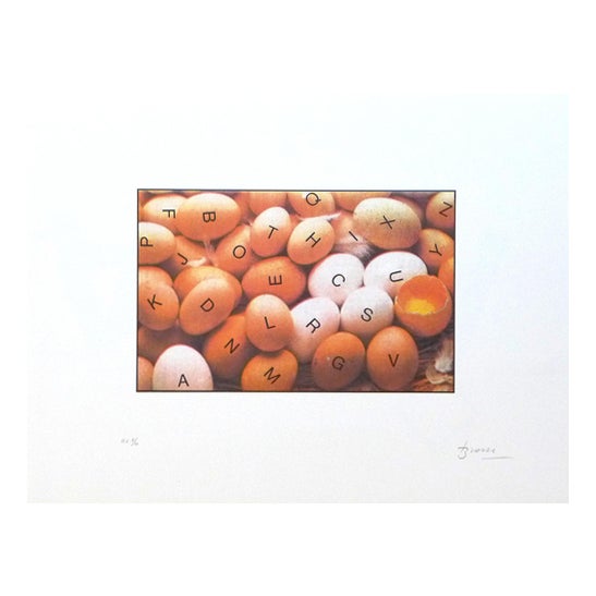 Joan Brossa, Poema Visual 27, 1989, Lithograph For Sale