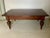 Vintage Rectangular Mahogany Chippendale Style Coffee Table For Sale - Image 4 of 18