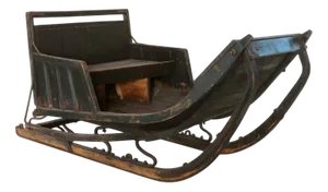 Antique Hungarian Walking Sled