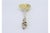 Silver Gold-Plated Silver Fruit Spoon with Twisted Handle and Pious Lady For Sale - Image 8 of 10