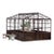 Matthew Izzo Home Cast Iron Orangerie Garden House - Large For Sale