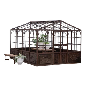 Matthew Izzo Home Cast Iron Orangerie Garden House - Large
