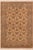 Art Nouveau Inspired 1990's Pak-Persian Beige/Green Wool Rug - 6'1'' X 9'9'' For Sale - Image 9 of 9
