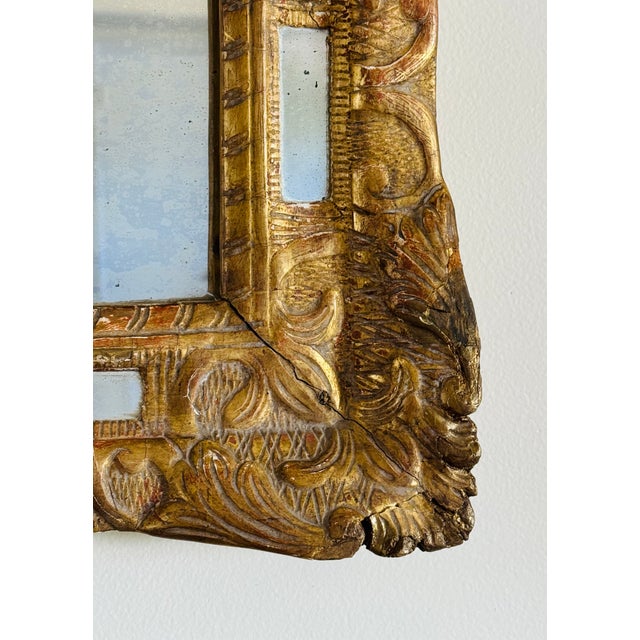 18th Century Louis Xv Style Gilt Wood Mirror For Sale - Image 12 of 18