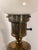 1950s Neoclassical Patinated Bronze Column Table Lamp by Crest Co For Sale - Image 9 of 12