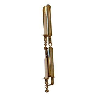 Mid-Century Swedish Brass Sconces, Set of 2 For Sale