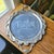 Vintage Chalk Board Menu Board Silverplate Tray Platter 22" X 17" W Hanger For Sale - Image 15 of 16