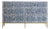 Arabesque Bone Inlay Six-Drawer Dresser - Blue by House of Jaipur For Sale