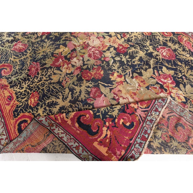 Late 19th Century Antique Caucasian Karabagh Rug For Sale - Image 5 of 9