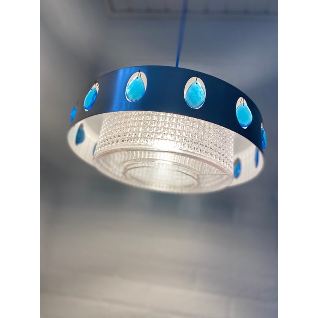 Mid-Century Hanging Lamp from Vitrika, 1960s For Sale - Image 6 of 10