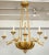 Bespoke Giltwood Hand-Carved Chandelier in the Neoclassic Manner For Sale - Image 11 of 11
