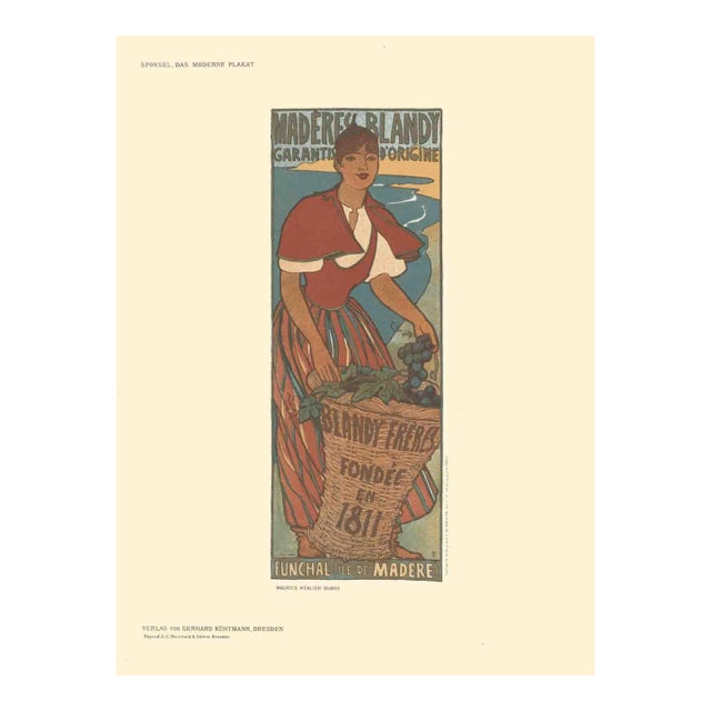 Maurice Realier-dumas Maderes Blandy, 1897 For Sale