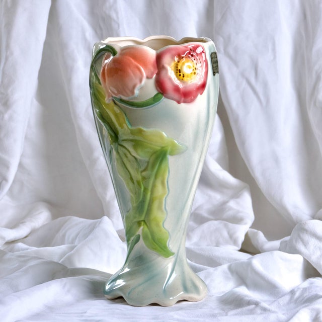 Large Art Nouveau St Clément Vase For Sale - Image 12 of 12