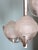 Metal Art Deco Chromed Pendant Lamp with 3 Globes, 1930s For Sale - Image 7 of 8