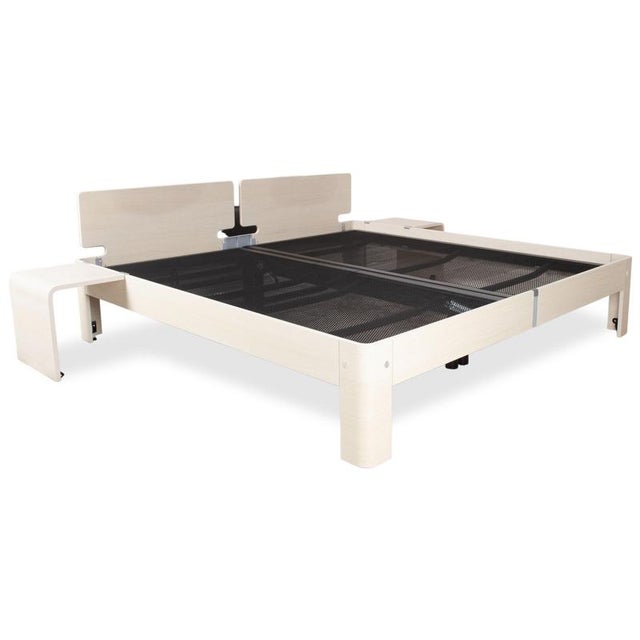 Auping Auronde Wood Double Bed For Sale - Image 15 of 15