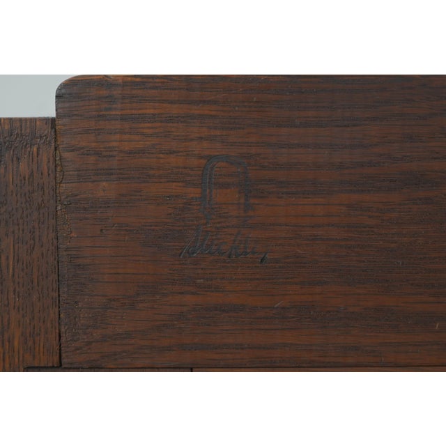 Gustav Stickley No.715 Antique Mission Oak Bookcase For Sale - Image 15 of 15