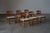 Razor Blade Dining Chairs by Henning Kjaernulf- Denmark 1960s, Set of 6 For Sale - Image 3 of 11
