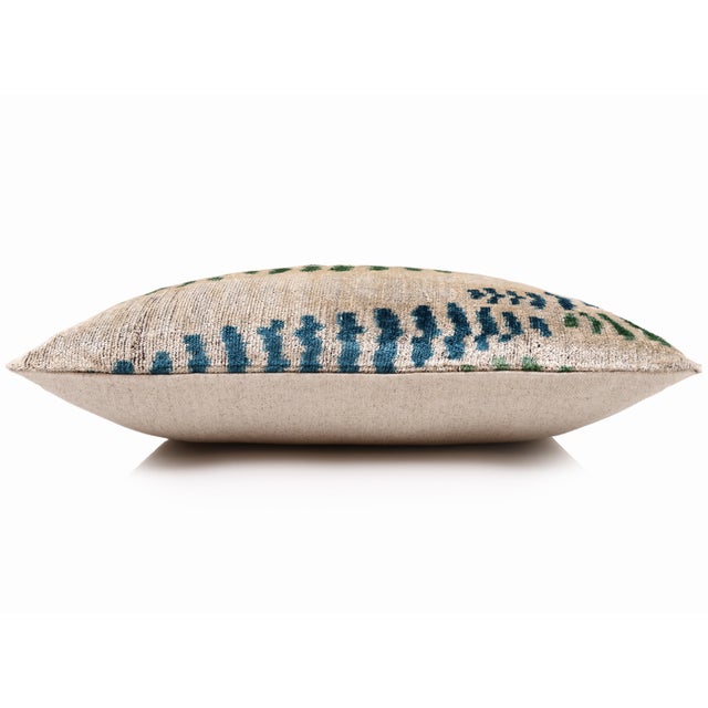 "A quiet statement of movement and material, this handcrafted Throw&nbsp;pillow brings depth, rhythm, and organic...