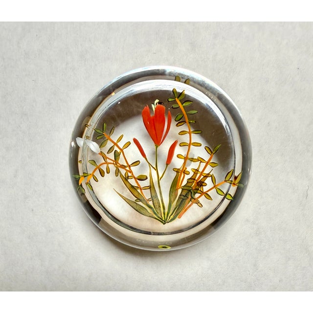 Paul Stankard “Daylily” Paperweight, 1977 For Sale In New York - Image 6 of 10