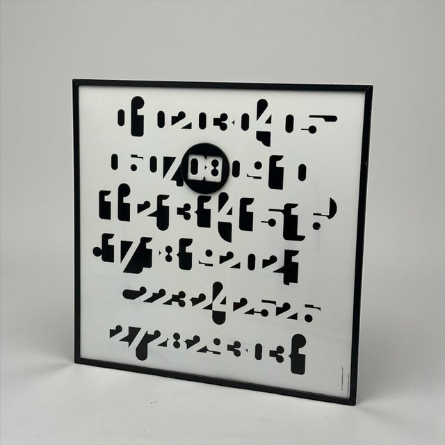Imbroglio Perpetual Wall Calendar by Jean-Pierre Vitrac, France, 1970s For Sale - Image 6 of 15