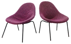Set of Lounge Chairs, 1970s